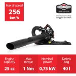 Subzonal - power products 950v souffleur de feuilles moteur 25, 4 cm3 0, 75 kw briggs & stratton produit ...