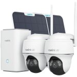 Subzonal - reolink 4k 360 pt camera surveillance wifi exterieure sans fil kit, 2, 4 / 5ghz wifi, vision ...