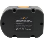 Subzonal - replacement power tool batterie 14. 4v ni - mh 3000mah pour perceuse sans fil impact driver ...