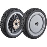 Subzonal - roue arrire de tondeuse  gazon de 8 pouces pour toro super recyclers 107 - 3709 20381 20384 ...