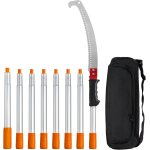 Subzonal - scie � elaguer t�lescopique 1, 4 - 3 m scie � perche extensible manuelle lame en acier tranchant ...