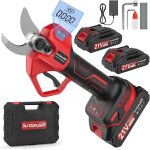 Subzonal - scateur lectrique sans fil - max 35 mm scateur lectrique avec 2 batteries et moteur brushless ...