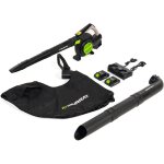 Subzonal - souffleur et aspirateur de feuilles à batterie 20v 3 - en - 1 mu - bat - vb270 - kit ¿ moteur ... Subzonal - souffleur et aspirateur de feuilles à batterie 20v 3 - en - 1 mu - bat - vb270 - kit ¿ moteur ...