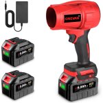 Subzonal - souffleur a batterie, 576 km / h souffleur turbo sans fil avec 2 batteries de 6, 0ah, sans ... Subzonal - souffleur a batterie, 576 km / h souffleur turbo sans fil avec 2 batteries de 6, 0ah, sans ...