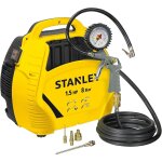 Subzonal - stanley compresseur  air 8 bar - compresseur voiture portatif sans huile avec outils pneumatiques ...
