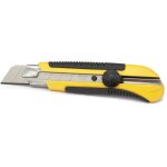 Subzonal - stanley cutter 25mm bimatire dynagrip avec blocage de la lame scable en 7 segments 0 - 10 ...