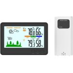 Subzonal - station m�t�o sans fil avec �cran couleur lcd, thermom�tre et hygrom�tre, int�rieur et ext�rieur, ...