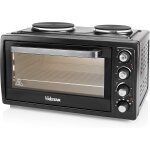 Subzonal - tristar four  convection avec 2 plaques chauffantes, capacit : 38 l, 3100 w, plaque de cuisson ...