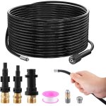 Subzonal - tuyau de nettoyage haute pression de 15 m pour kã¤rcher k2 - k7, lavor, bosch & parkside avec ... Subzonal - tuyau de nettoyage haute pression de 15 m pour kã¤rcher k2 - k7, lavor, bosch & parkside avec ...