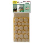 Suki patins feutre adh�sifs pour sol lisse sensible beige 100 x 200 mm 22 pi�ces -