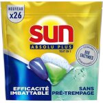 Sun - absolu plus pastilles lave - vaisselle tout en 1 bio - enzymes - 26 capsules