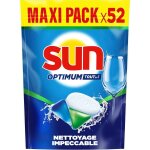Sun optimum pastilles lave - vaisselle tout en 1 - 52 capsules - nettoyage impeccable - brillance clatante ...