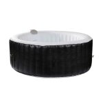 Sunspa - spa gonflable 6 personnes rond couverture et filtre inclus - pret en 5 minutes
