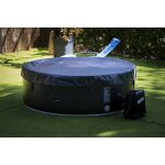 Sunspa - spa gonflable rond dropstitch 6 personnes - pret en 5 minutes - couverture et filtre inclus