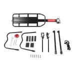 Support arrire de vlo universel en alliage d'aluminium lger  dgagement semi - rapide, support de ...
