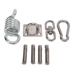 Supports de balan�oire robustes en acier inoxydable, kit de suspension pour hamac, ensemble de montage ...