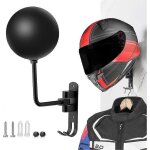 Support de casque de moto, support mural en métal rotatif à 180, support pour casque de moto, vélo, manteaux, ... Support de casque de moto, support mural en métal rotatif à 180, support pour casque de moto, vélo, manteaux, ...
