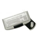 Support coulissant pour clavier et tapis de souris gtv