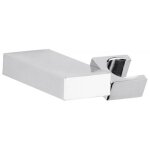 Support de douchette articul� - en laiton - pose murale - rond valentin