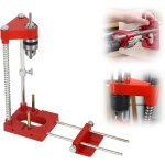Support de forage pour perceuse, guide de gabarit de perage rglable, outil de travail du bois, guide ...