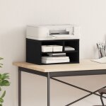 Support d'imprimante vidaxl chêne noir 40x32x22, 5 cm bois reconstitué Support d'imprimante vidaxl chêne noir 40x32x22, 5 cm bois reconstitué