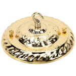 Support de lustre vintage lgant avec crochet et plaque de fixation pour plafonnier ¿ accessoire en ...