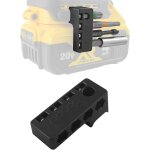 Support magntique 1 / 4  compatible avec les perceuses dewalt, montage par vis  droite, organiseur ...