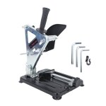 Support de meuleuse d'angle rglable  45 degrs, support de coupe robuste pour meuleuse d'angle