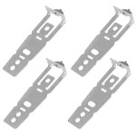 Support de montage pour lave - vaisselle avec vis, 4 pieces, clips d'installation pour plan de travail ... Support de montage pour lave - vaisselle avec vis, 4 pieces, clips d'installation pour plan de travail ...