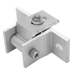 Support de montage de panneau solaire, pied en alliage d'aluminium, anti - corrosion, antirouille, support ... Support de montage de panneau solaire, pied en alliage d'aluminium, anti - corrosion, antirouille, support ...