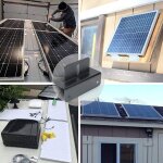 Supports de montage z en métal pour panneaux solaires, 4 pièces, avec boulons a ecrou, installation sur ... Supports de montage z en métal pour panneaux solaires, 4 pièces, avec boulons a ecrou, installation sur ...