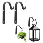 Support mural de suspension en métal pour plantes de jardin, 4 pièces, cintre décoratif pour plantes, ... Support mural de suspension en métal pour plantes de jardin, 4 pièces, cintre décoratif pour plantes, ...