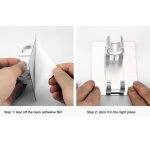 Support mural universel pour pomme de douche, accessoires de salle de bain portables et stables