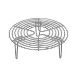 Support de panier vapeur haut et robuste en acier inoxydable multifonction pour autocuiseur(16 * 4cm ... Support de panier vapeur haut et robuste en acier inoxydable multifonction pour autocuiseur(16 * 4cm ...