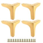 Support de pieds de canap� a angle droit, 4 pi�ces, remplacement de pieds de meubles pour meuble tv, ...