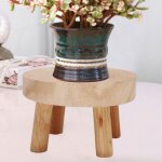 Support de plantes en bois, pot de fleurs, base, tabouret, int�rieur, ext�rieur, jardin, pr�sentoir de ...