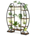 Support de plantes etag�re m�tallique 127 x 30 x 160 cm avec 4 lumi�res de croissance r�glables style ...