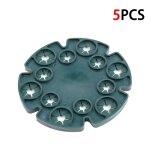 Support de plante grimpante de jardin 5 pi�ces, cadre fixe en bambou, support de perruque wam, piquets ...