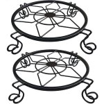 Support pour plantes en pot, support pour plante en m�tal r�sistant a la rouille, table de jardin design ...