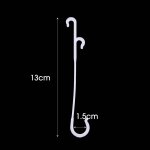 Support de plantes tomates, crochets en forme de j, plantes vgtales rutilisables, treillis, vignes, ...