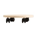 Support de pot de fleurs mobile en bois, avec roulettes, pour l'extérieur, maison, jardin, jardinière ... Support de pot de fleurs mobile en bois, avec roulettes, pour l'extérieur, maison, jardin, jardinière ...