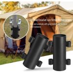 Support de poteau de tente en plein air, accessoires de tente de camping, support de poteau t�lescopique ...
