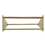 Support de poule en bois givr, perche, triangle, plateau de table en bois, jouet de jeu pour les poules, ...