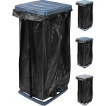 Support pour sac poubelle 35x30x70 cm 22 pi�ces
