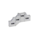 Support talon isol 250 / 400 a vx� barre alu c gaine cable ext xl�400 / int xl�800 legrand 404451
