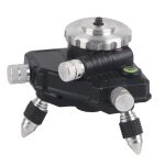 Support de trépied en alliage d'aluminium standard à 360 degrés avec filetage 1 / 4 pour niveau laser ... Support de trépied en alliage d'aluminium standard à 360 degrés avec filetage 1 / 4 pour niveau laser ...
