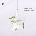 Support en verre transparent pour plantes a fleurs, jardinires pour la maison, vase a boules, terrarium, ...