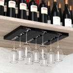 Support de verre a vin a suspendre sur barre, rail de rangement a profil bas standard - 15 % de reduction ... Support de verre a vin a suspendre sur barre, rail de rangement a profil bas standard - 15 % de reduction ...
