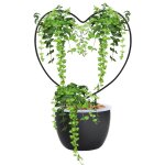 Support de vigne en treillis de jardin, cadre de pot de fleurs en fer, support de plantes de haute qualit ...