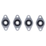 Support de vis trapzodale horizontale, roulement mont sur bride, support pour imprimante 3d t8 4 pices ...